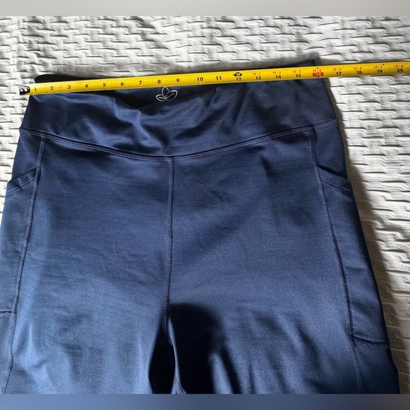 Yogipace Womens Blue Leggings in Smooth Fabric - Picture 8 of 11